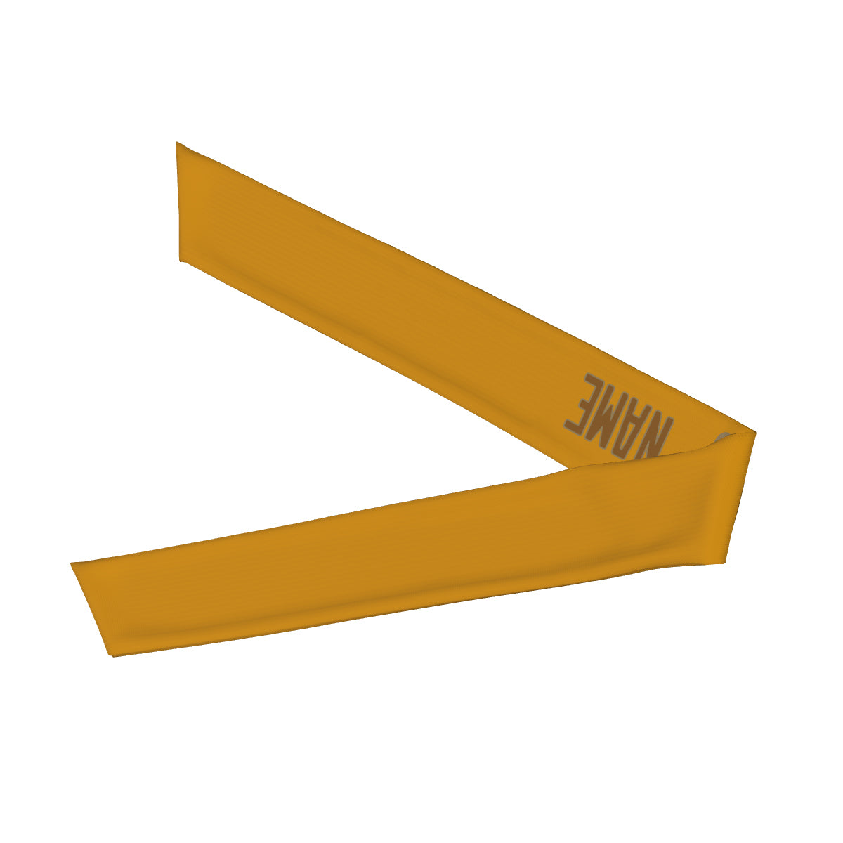 Custom Yellow Khaki Headband