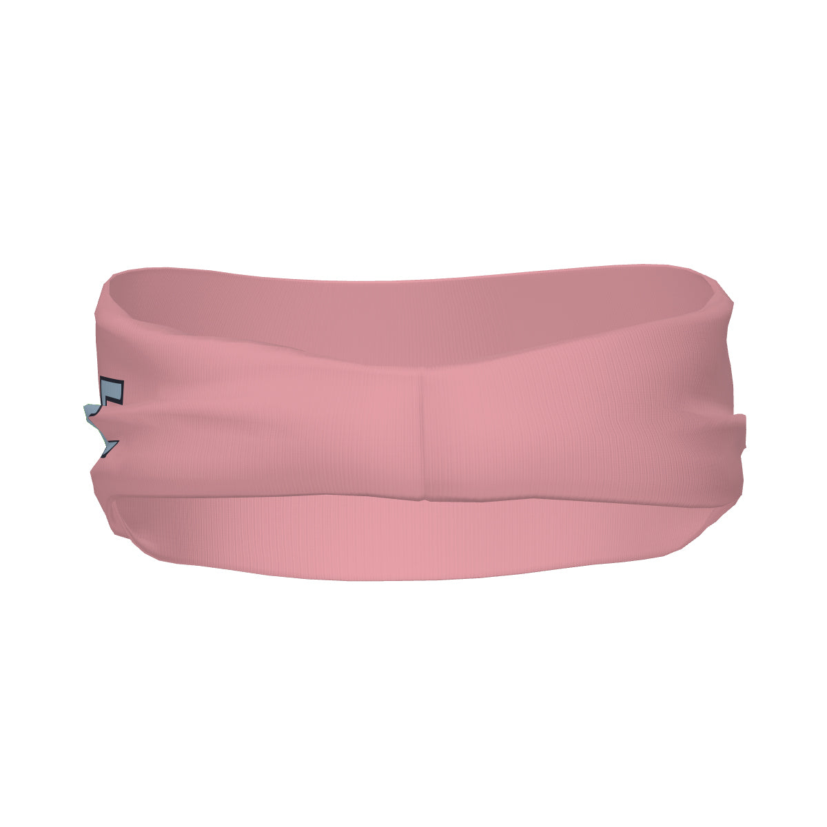 Bandeau de sport personnalisé rose clair et bleu clair