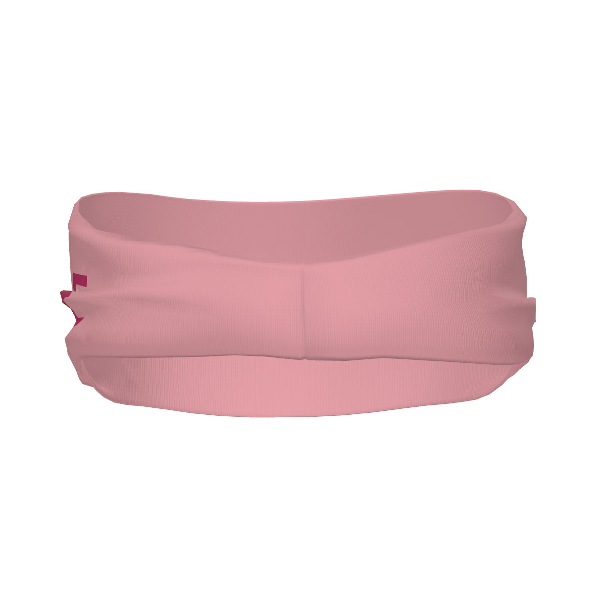 Bandeau de sport rose clair personnalisé