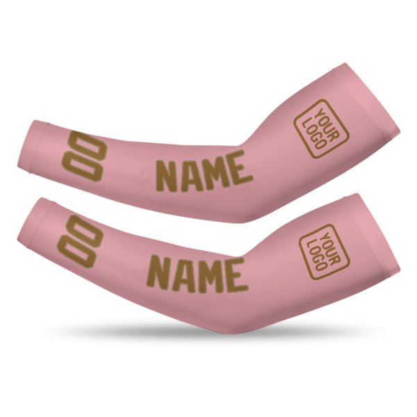 Manchon personnalisé rose clair kaki