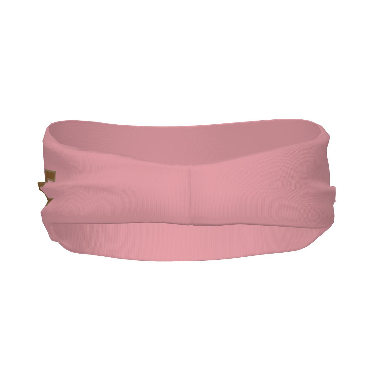 Bandeau de sport kaki rose clair personnalisé