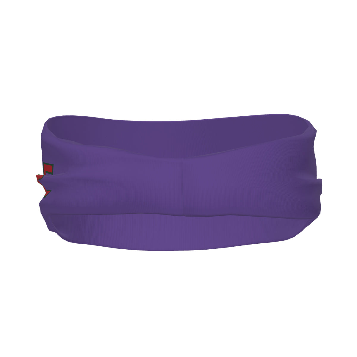 Bandeau de sport personnalisé violet clair et rouge