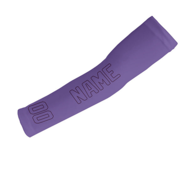 Manchon de bras violet clair personnalisé
