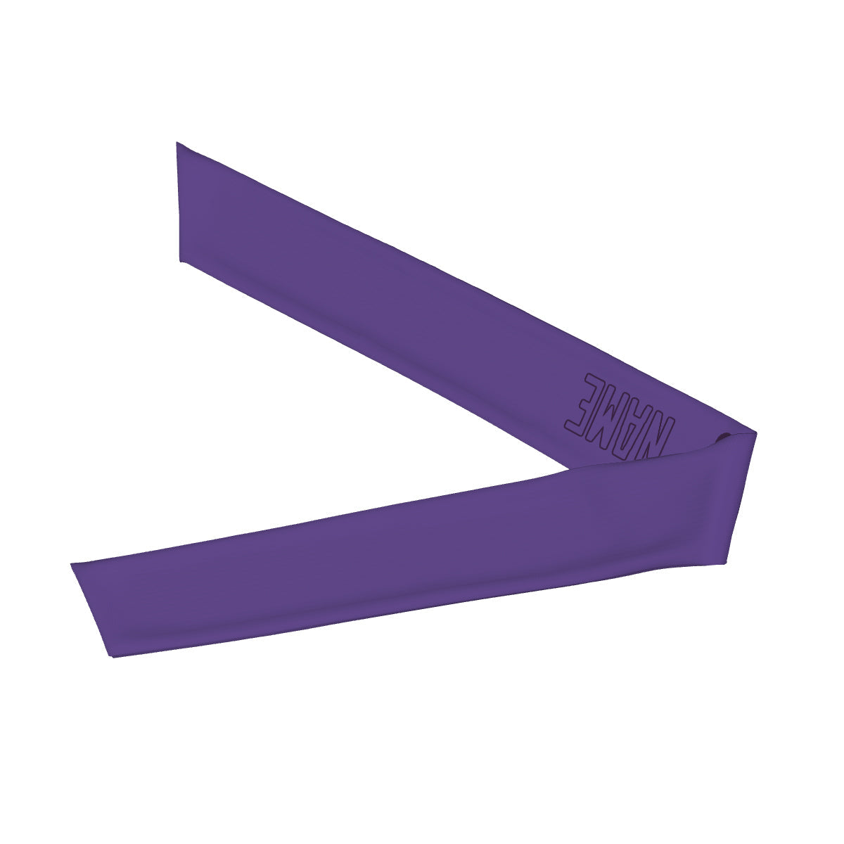 Bandeau violet clair personnalisé