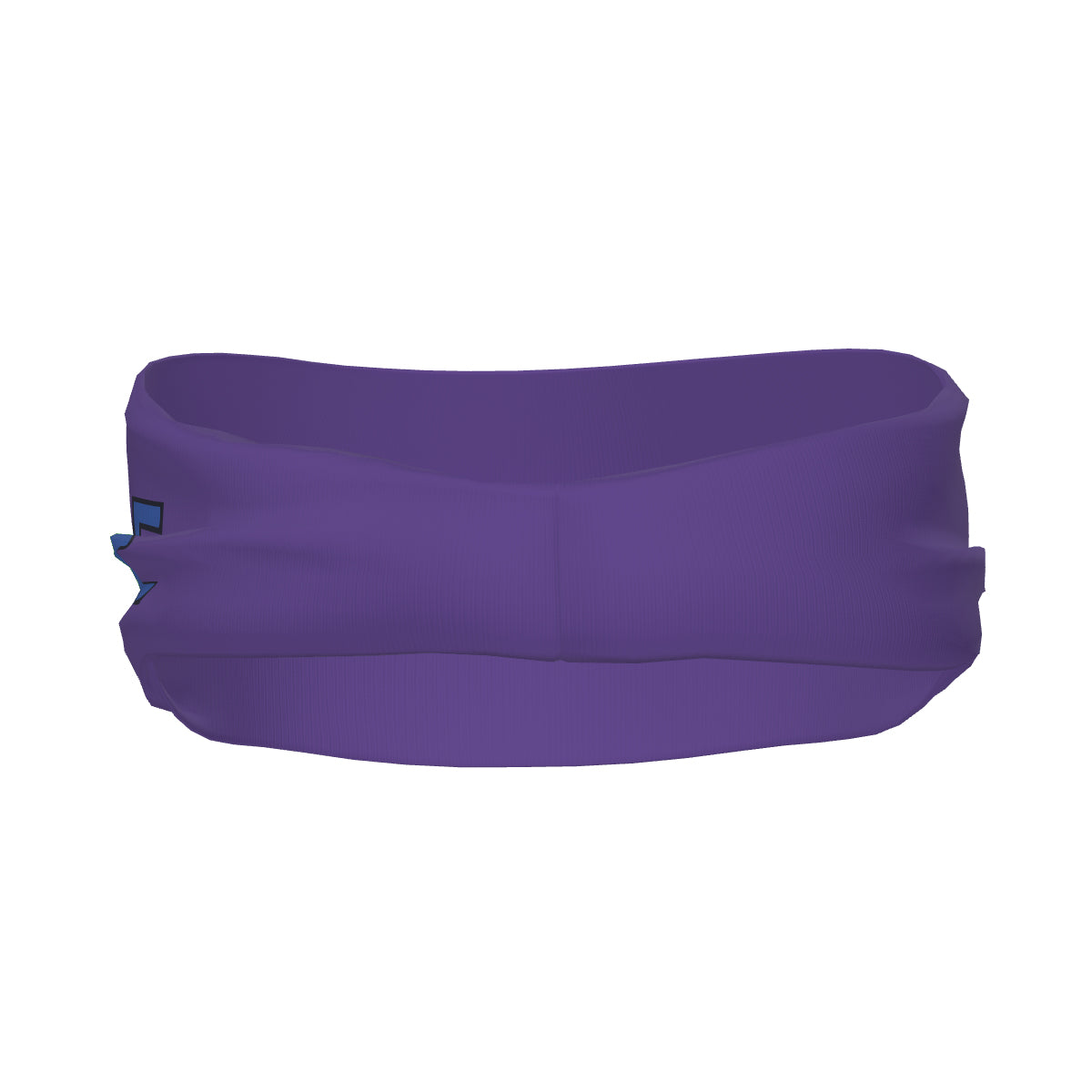 Bandeau de sport personnalisé violet clair et bleu ciel