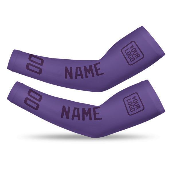 Manchon de bras violet clair personnalisé