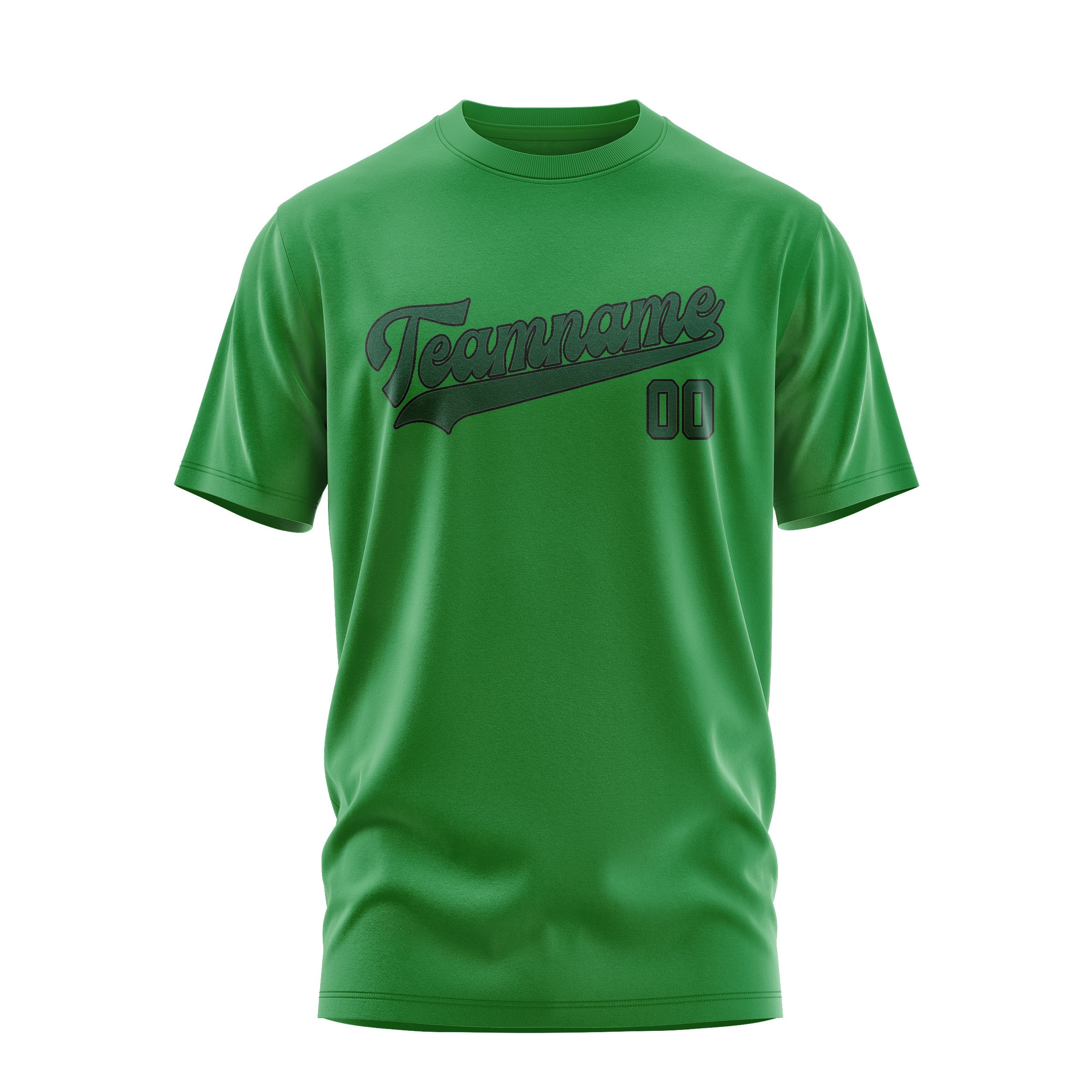 T-shirt vert émeraude personnalisé