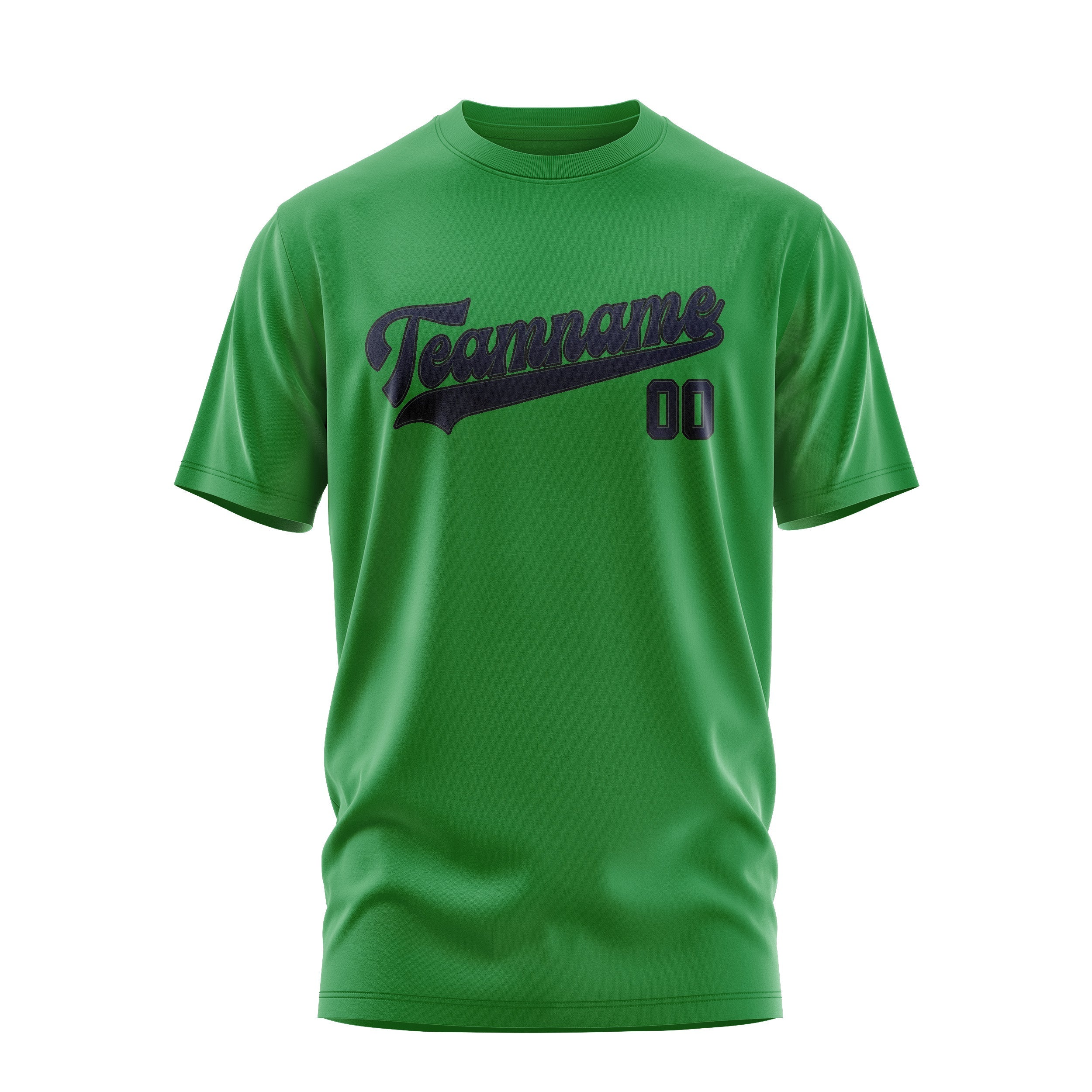 T-shirt personnalisé vert émeraude marine