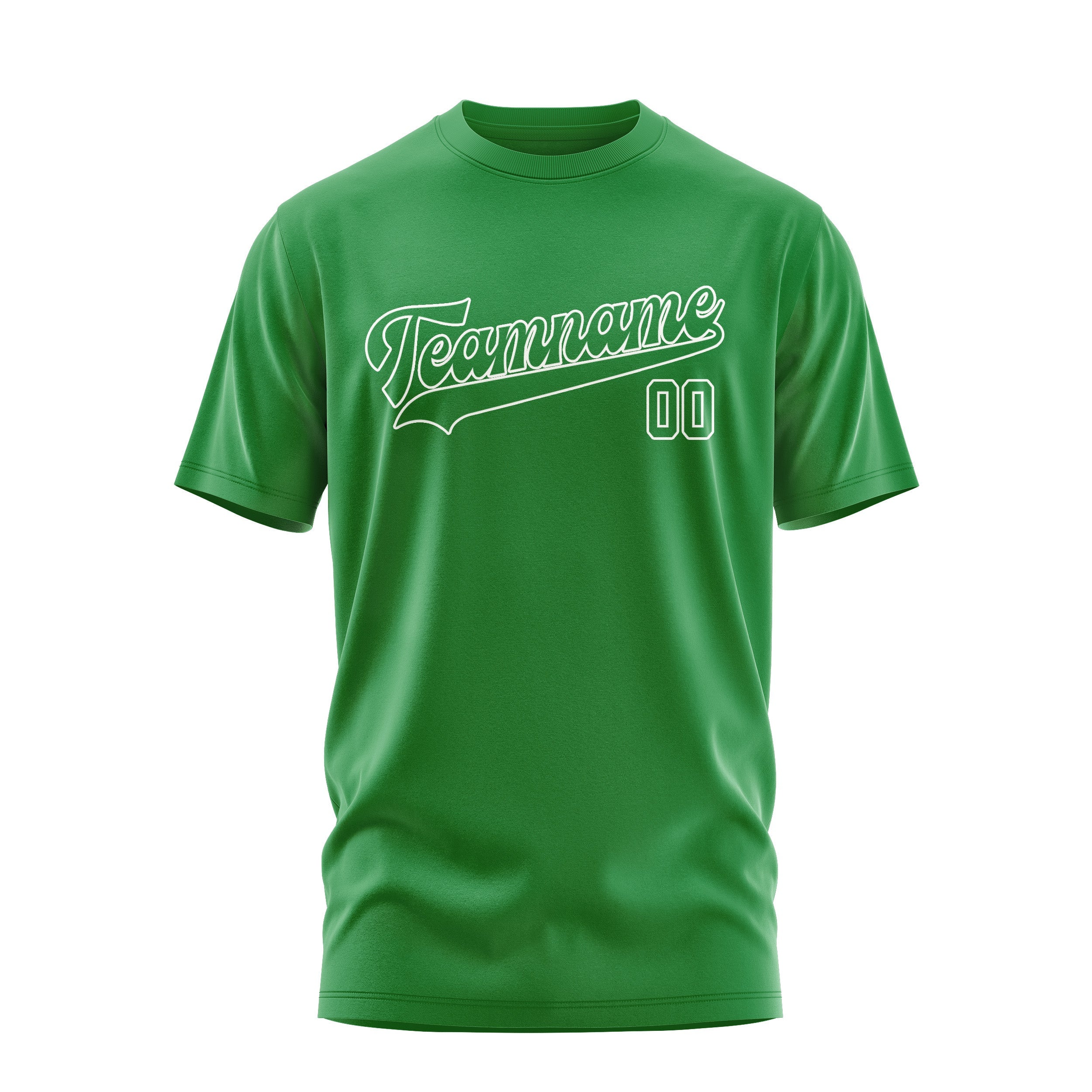 T-shirt vert émeraude personnalisé