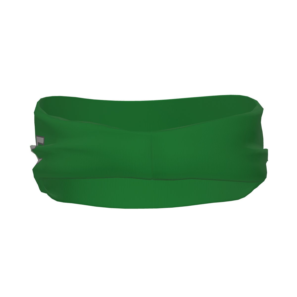 Bandeau de sport personnalisé vert émeraude et gris