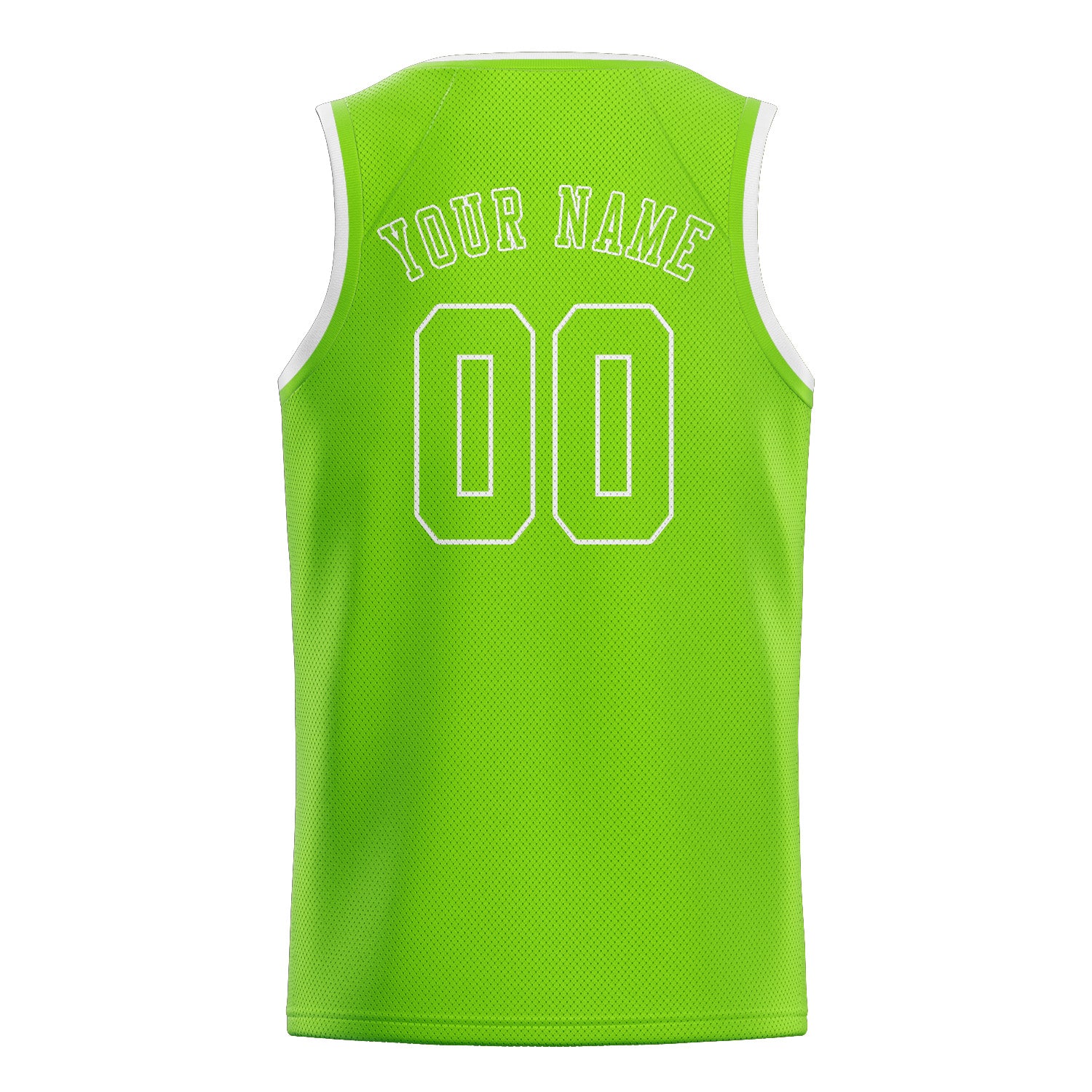 Maillot de basketball vert émeraude personnalisé
