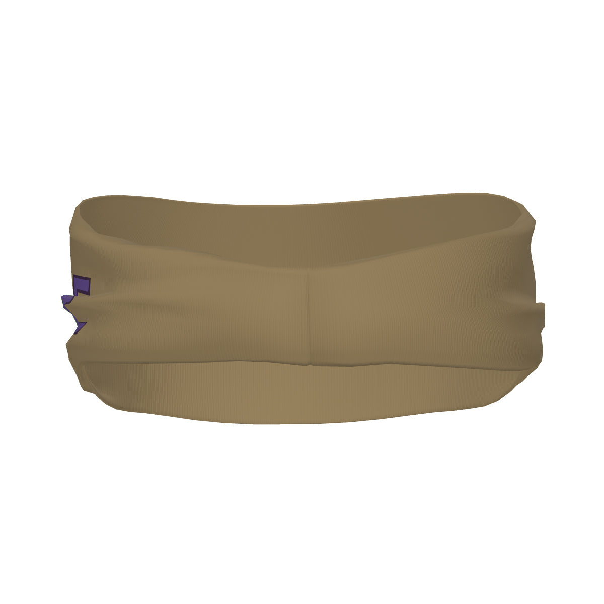 Bandeau de sport personnalisé kaki clair et violet clair