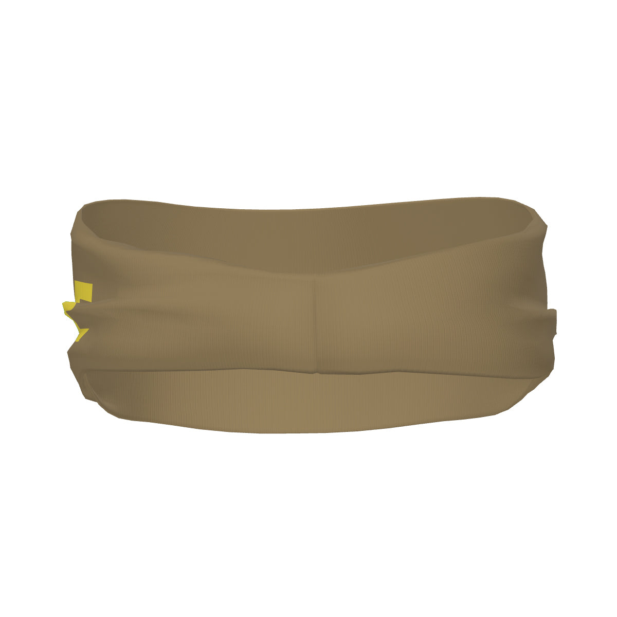 Bandeau de sport personnalisé kaki clair et jaune clair