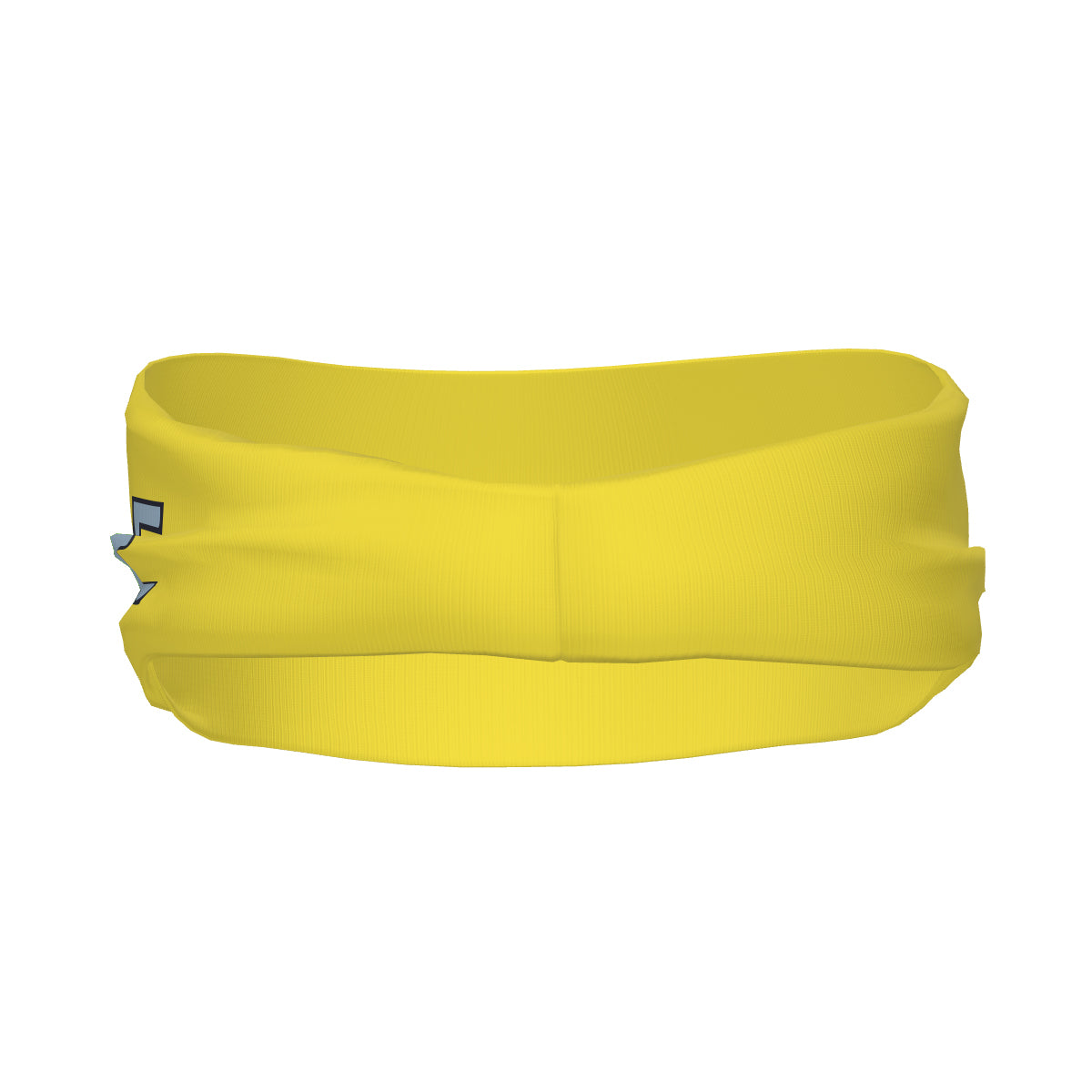 Bandeau de sport personnalisé jaune clair/bleu clair
