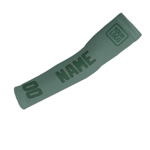 Manchon de bras personnalisé bleu-vert