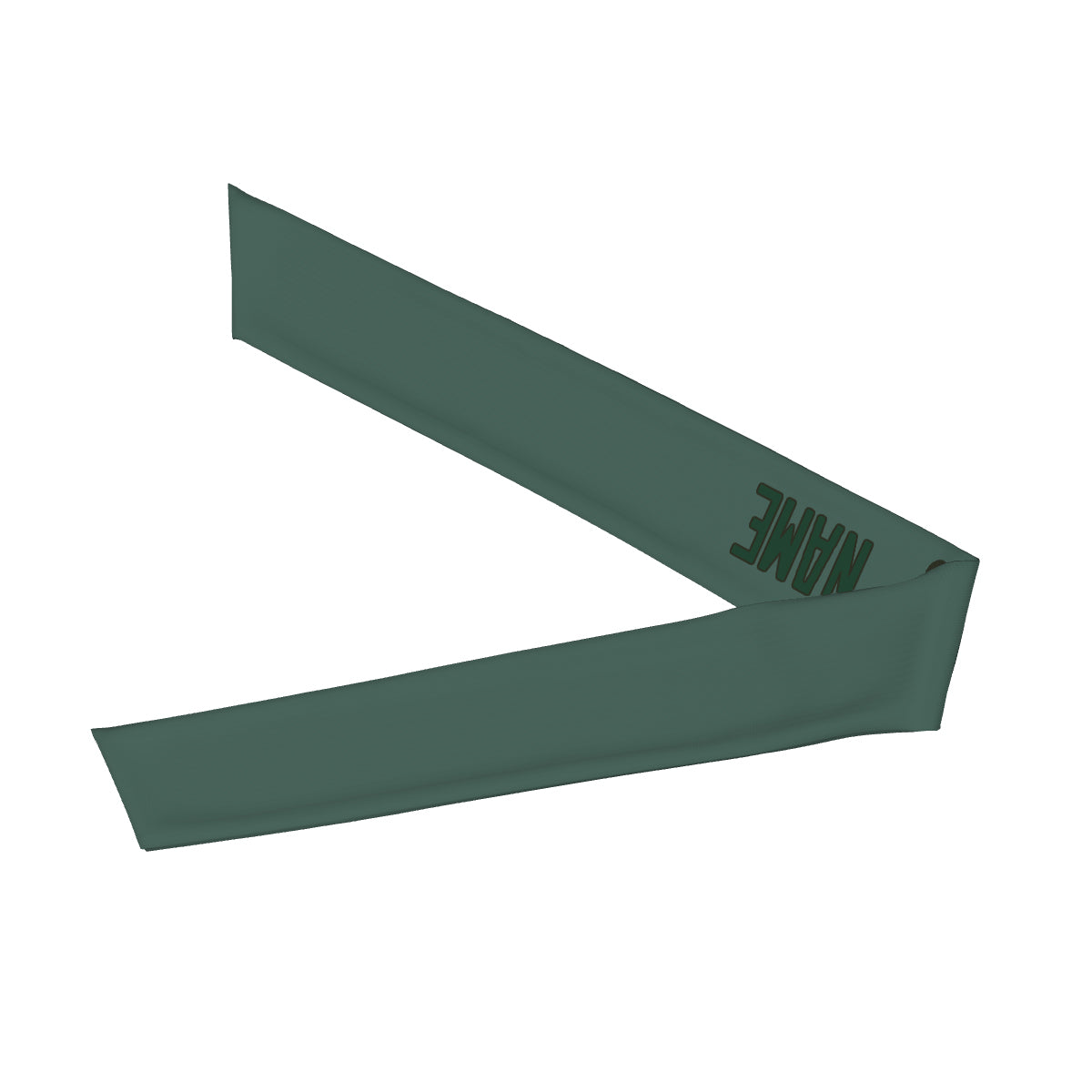Bandeau personnalisé bleu-vert