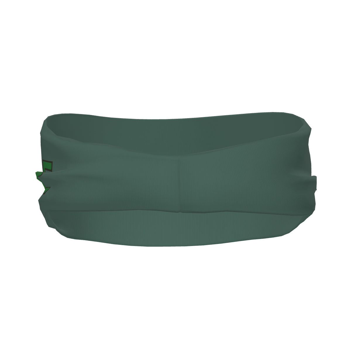 Bandeau de sport personnalisé bleu-vert émeraude