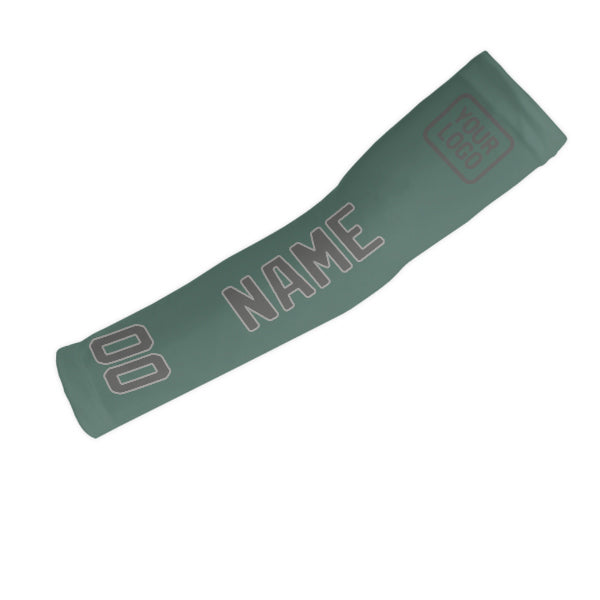 Manchon personnalisé bleu-vert gris foncé