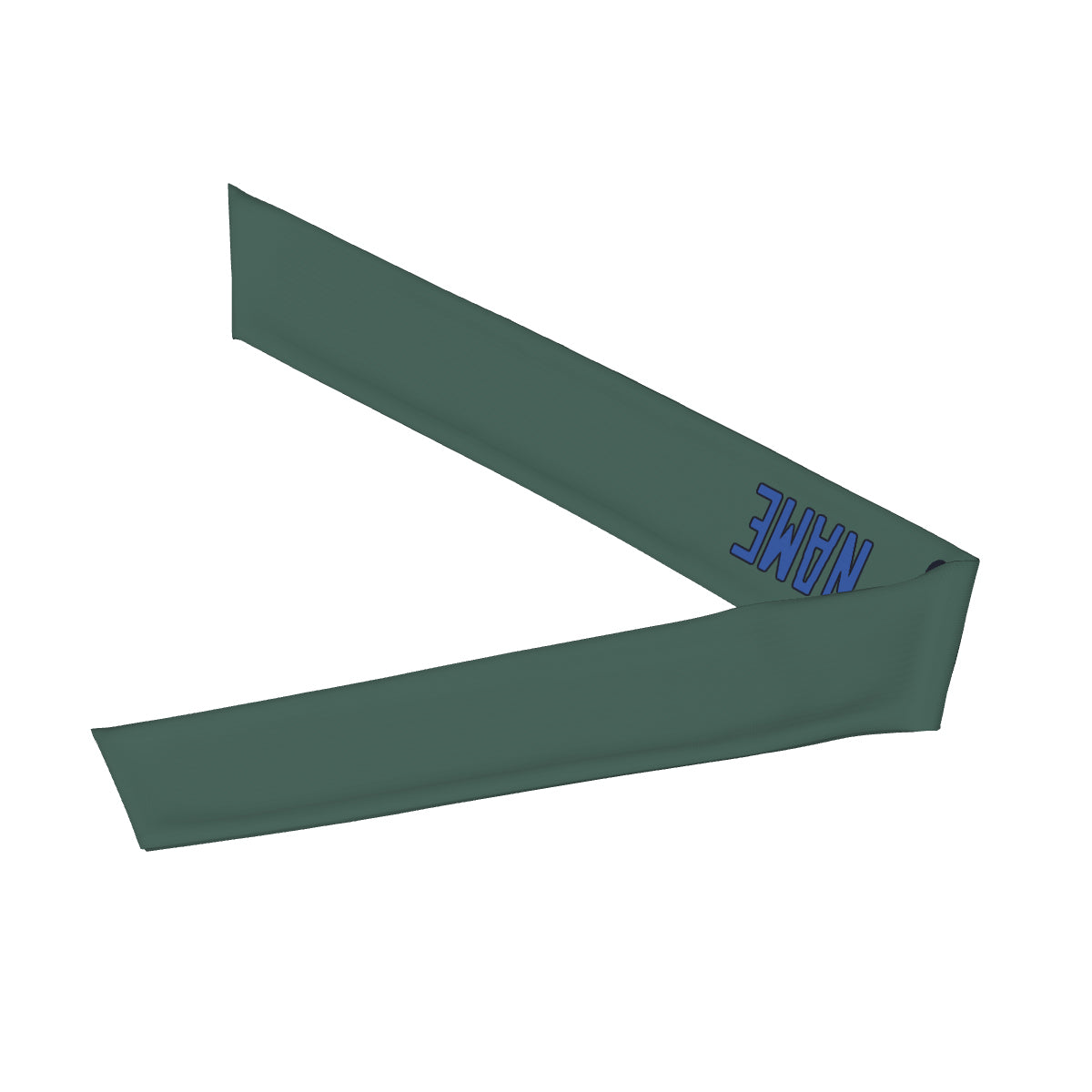 Bandeau personnalisé bleu-vert bleu ciel