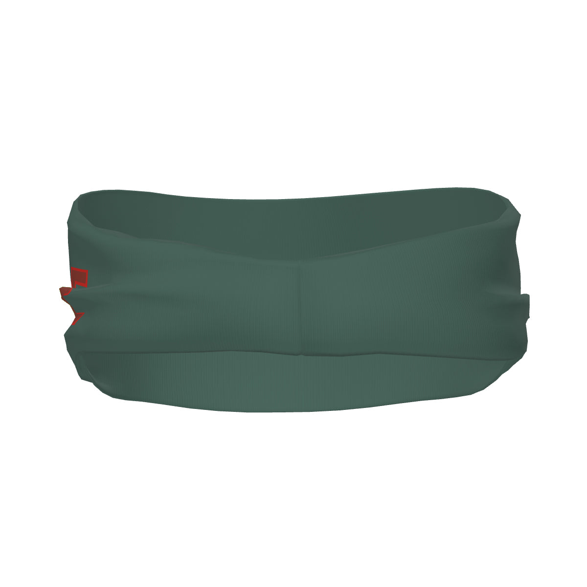 Bandeau de sport personnalisé bleu, vert, corail et rouge