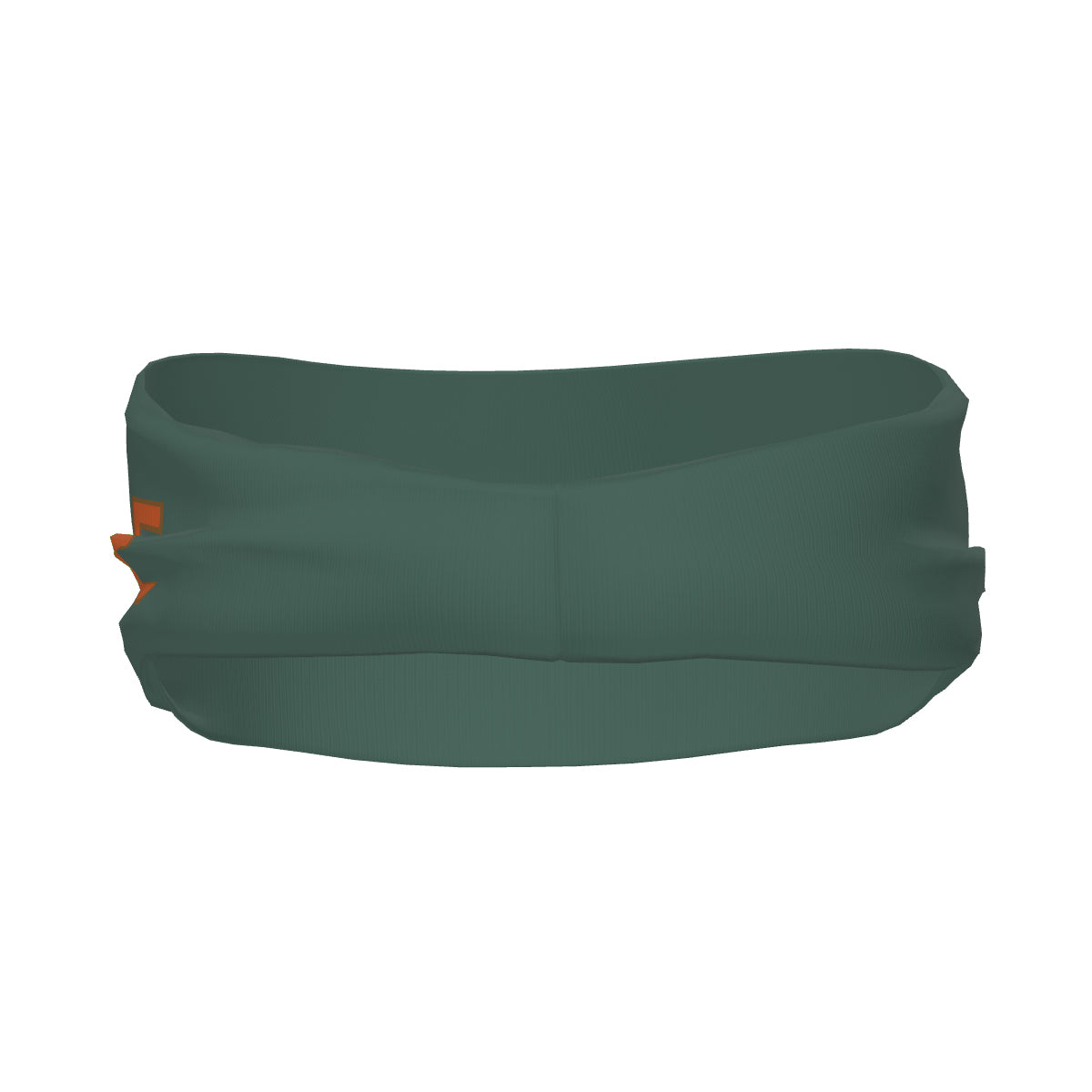 Bandeau de sport personnalisé bleu vert orange