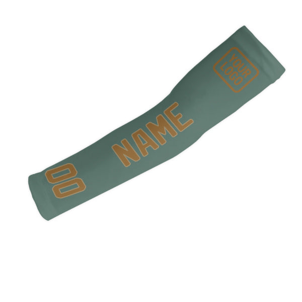 Manchon personnalisé bleu-vert kaki