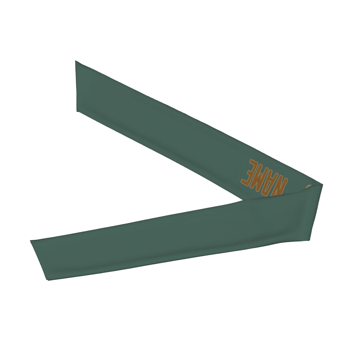 Bandeau personnalisé bleu-vert kaki