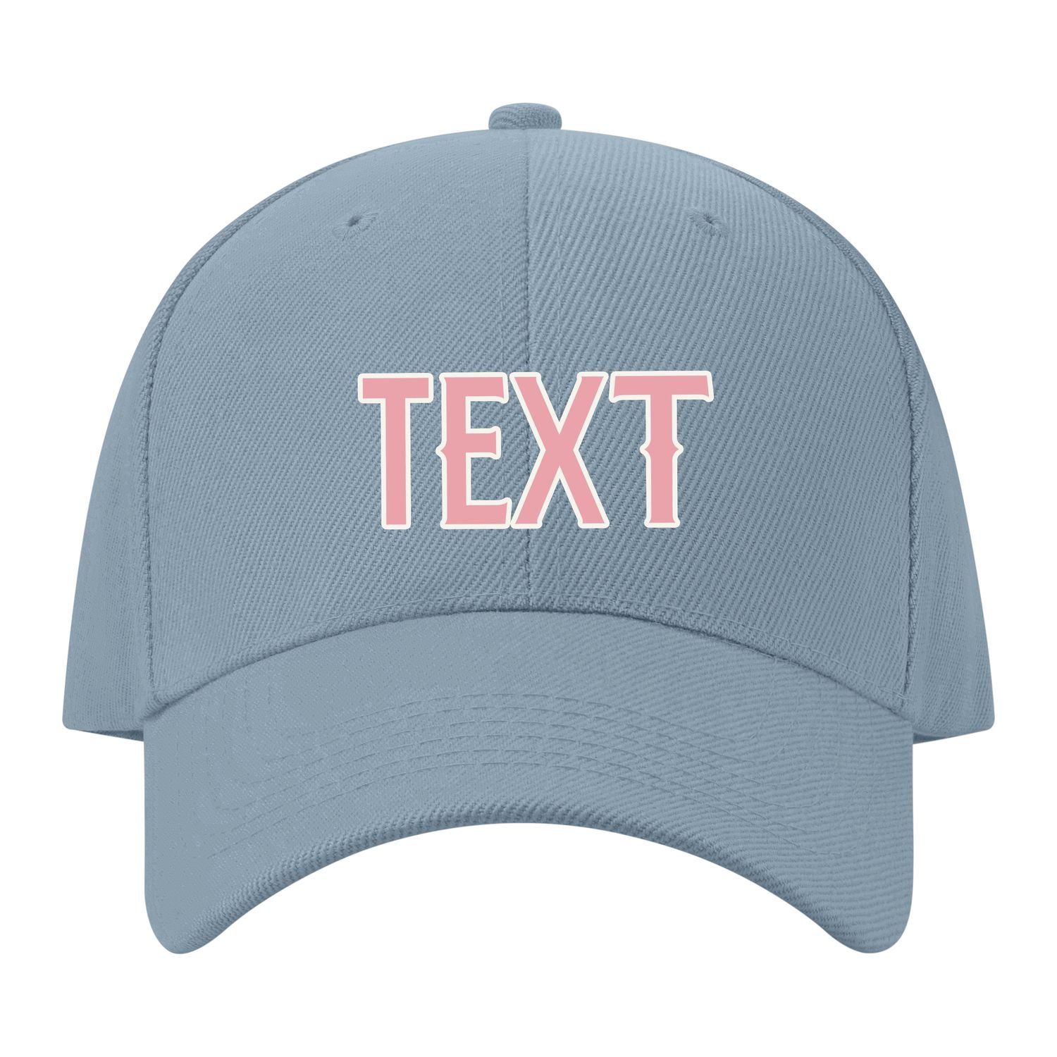 Custom Slate Gray Light Emerald Green Hat 27B21821