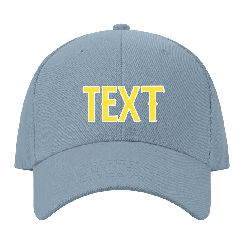 Custom Slate Gray Light Coral Red Hat 27B21826