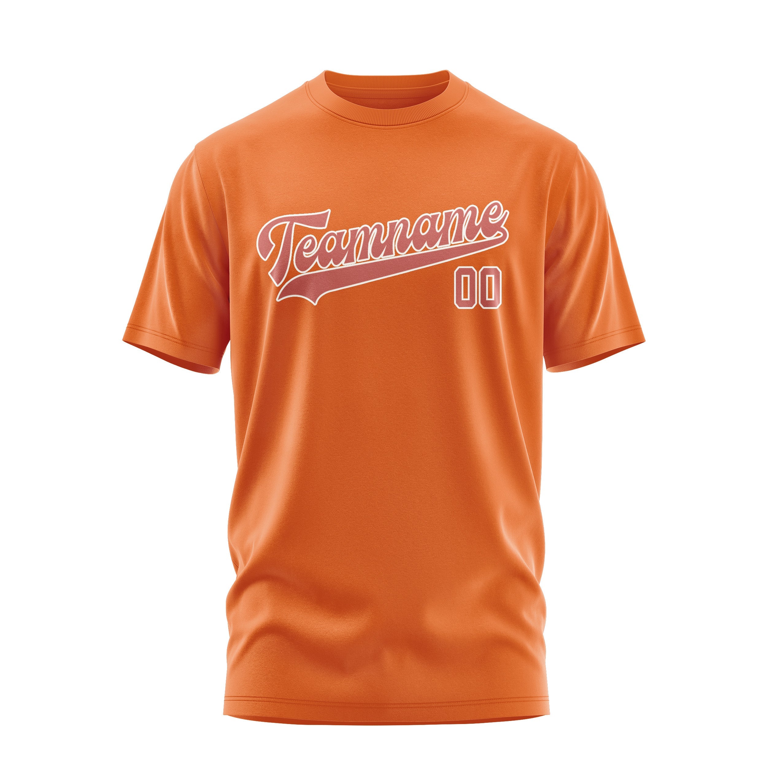 T-shirt personnalisé Orange Copper Rose