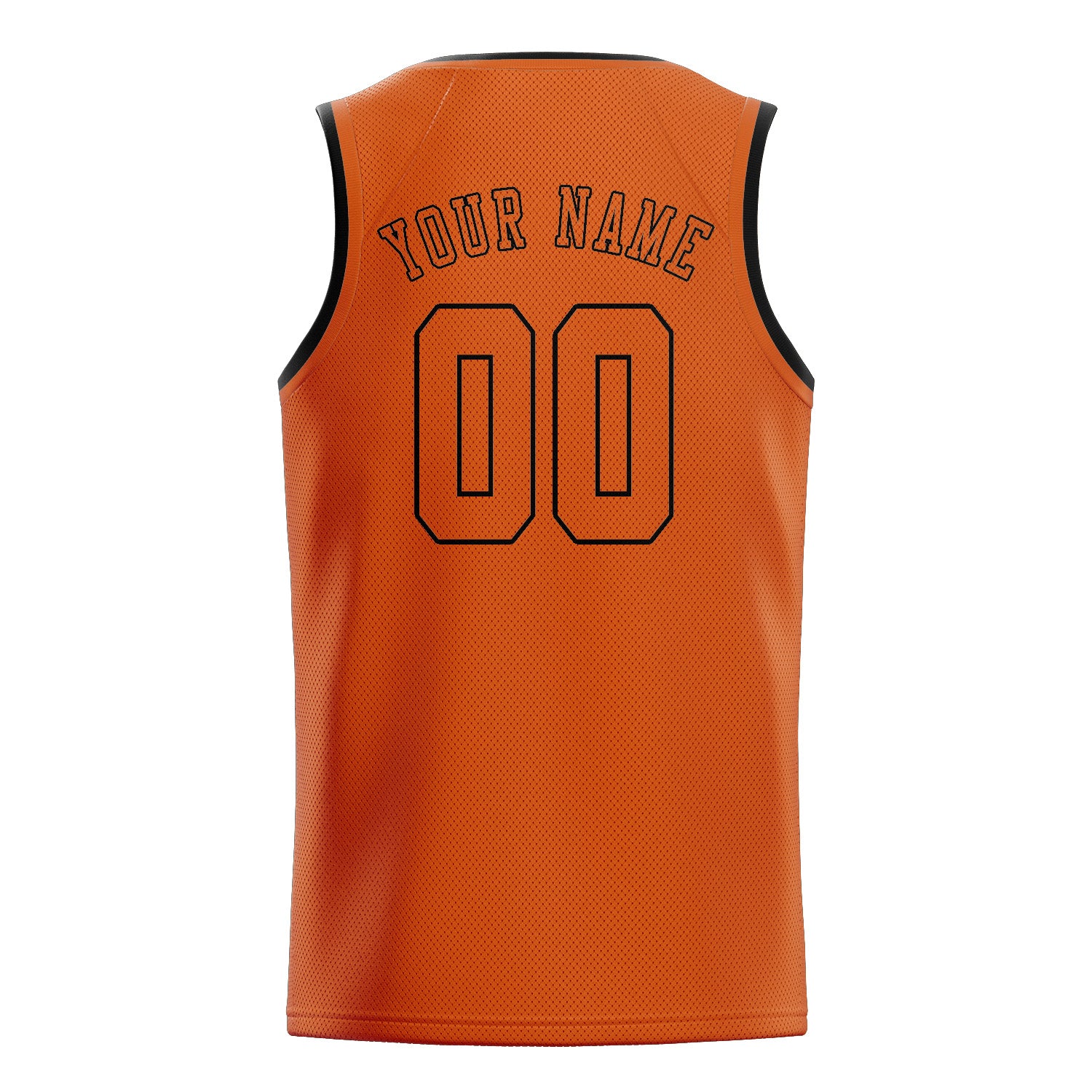 Maillot de basketball orange personnalisé
