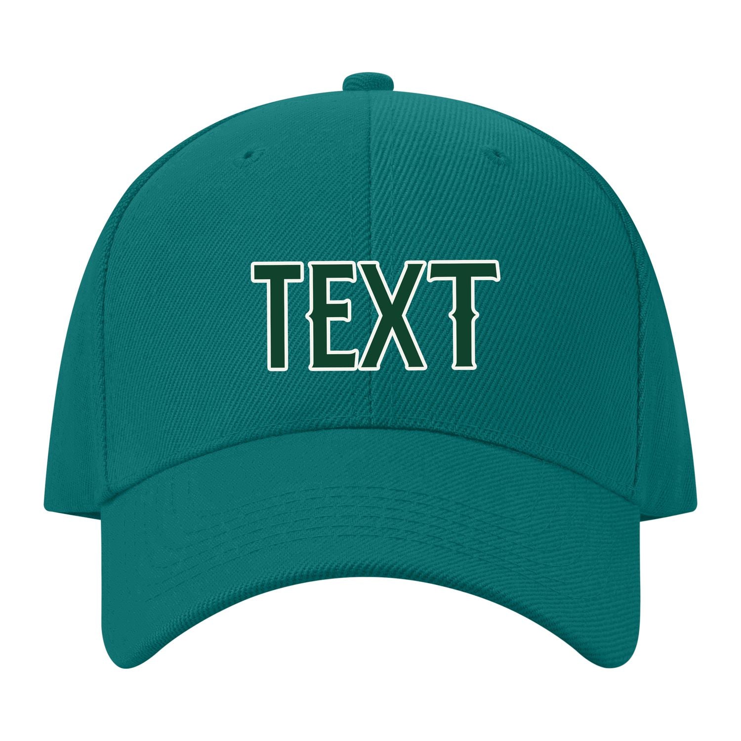 Custom Blue Green Corn Silk Hat 28B21805
