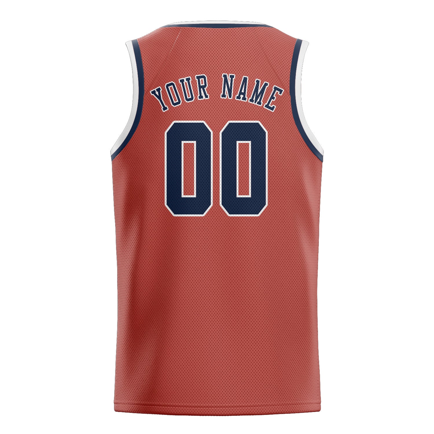Maillot de basketball personnalisé Copper Rose Blue