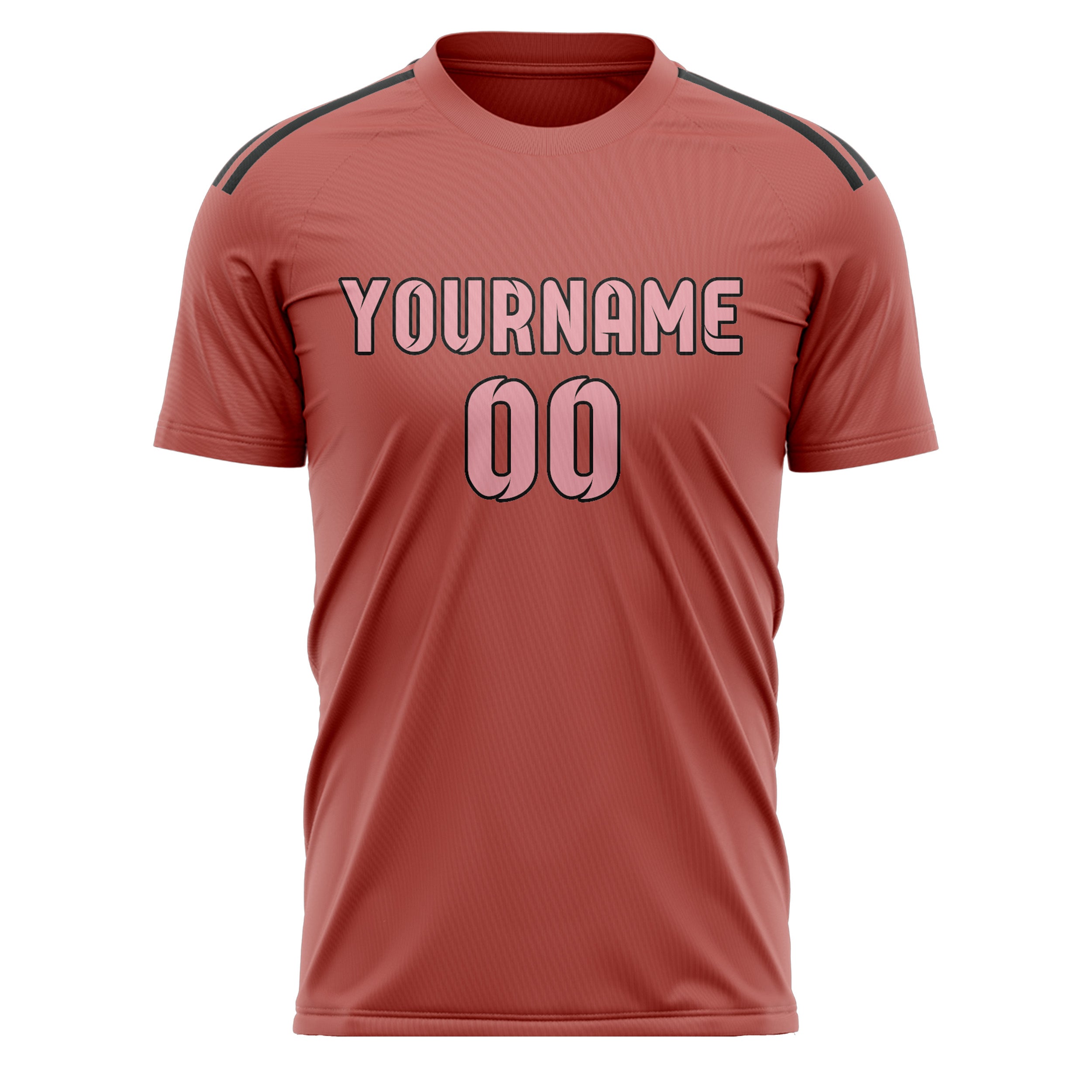 Maillot de football personnalisé Copper Rose rose clair