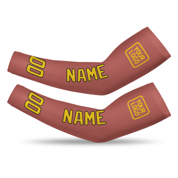 Manchon de bras personnalisé en cuivre et or rose
