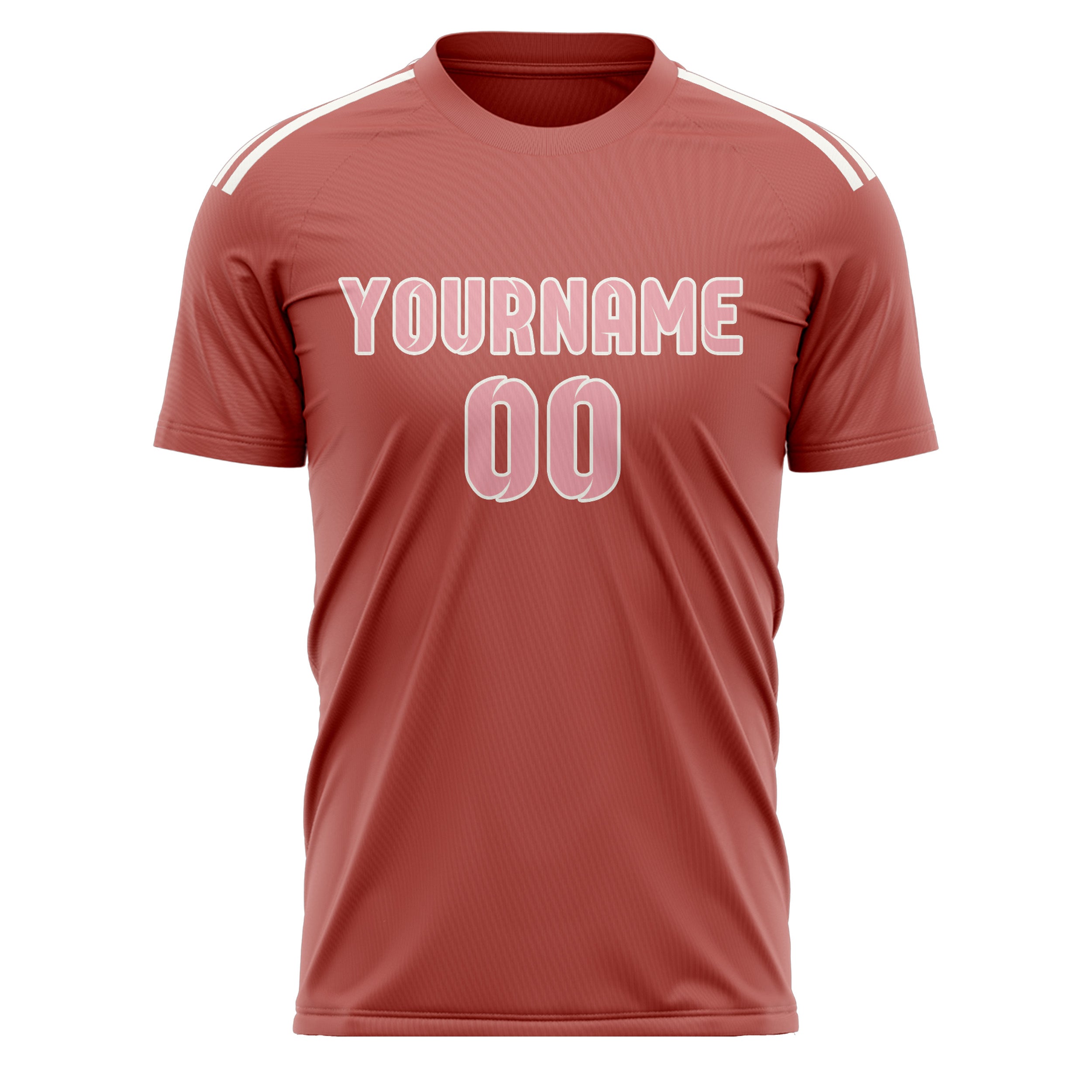 Maillot de football personnalisé Copper Rose rose clair