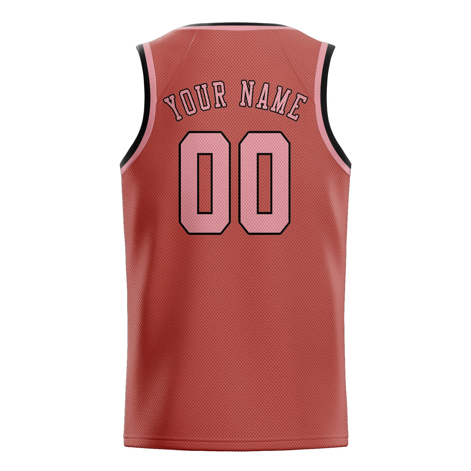 Maillot de basketball personnalisé Copper Rose rose clair