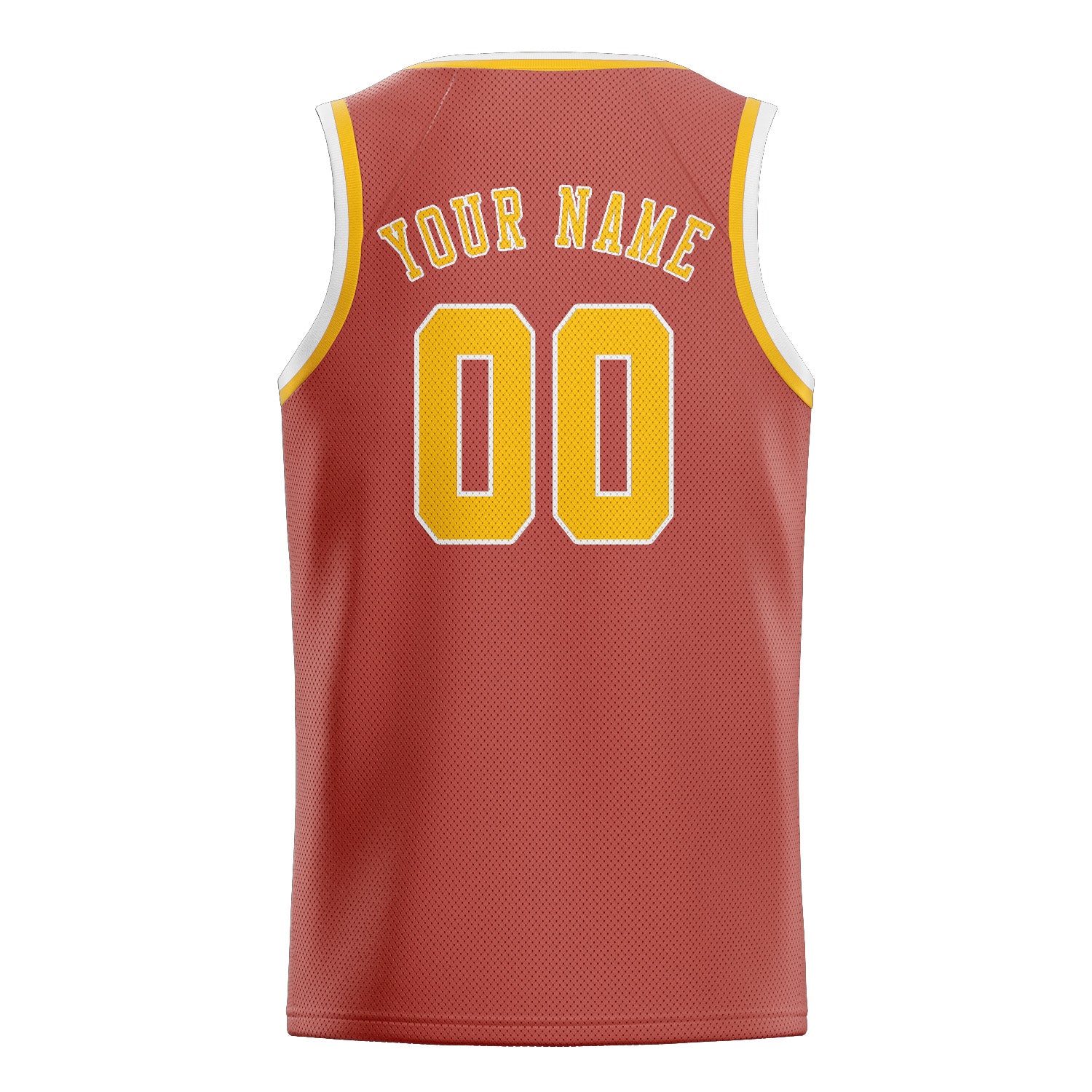 Maillot de basketball personnalisé en cuivre et or rose