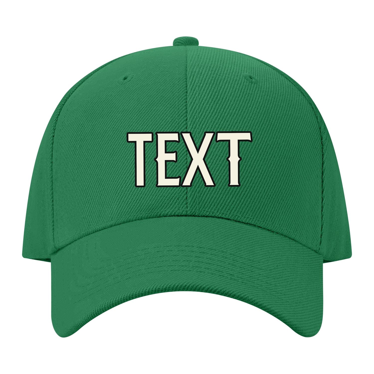 Custom Emerald Green Light Purple Hat 29B21703