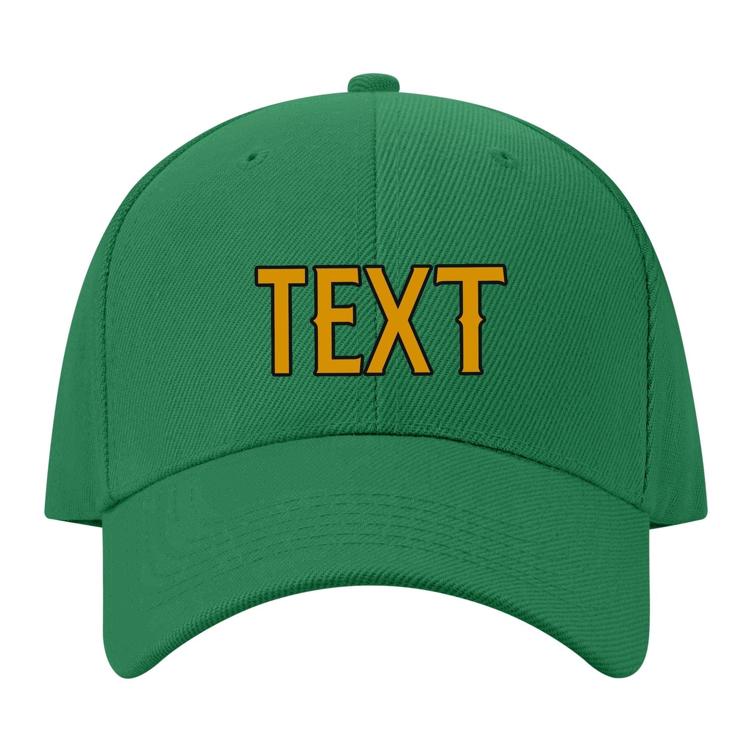 Custom Emerald Green Sky Blue Hat 29B21719