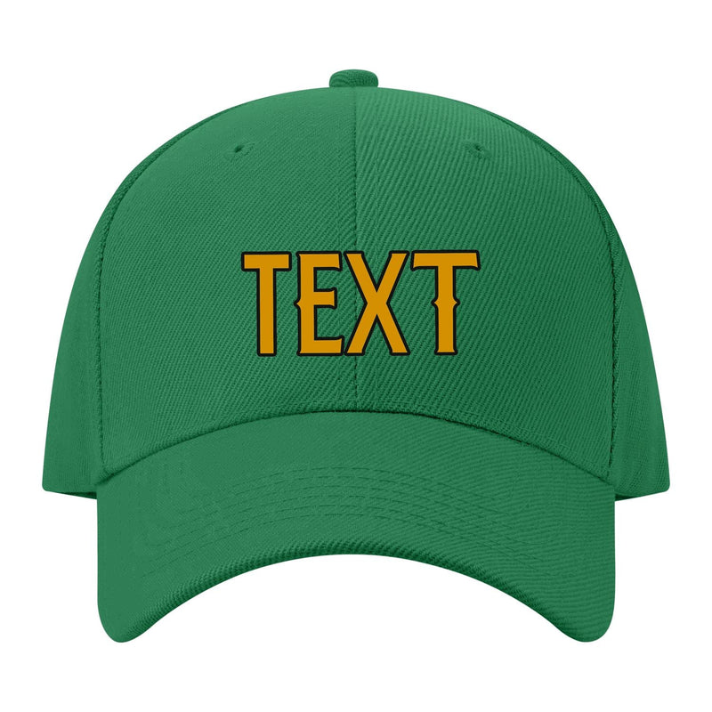 Custom Emerald Green Sky Blue Hat 29B21719