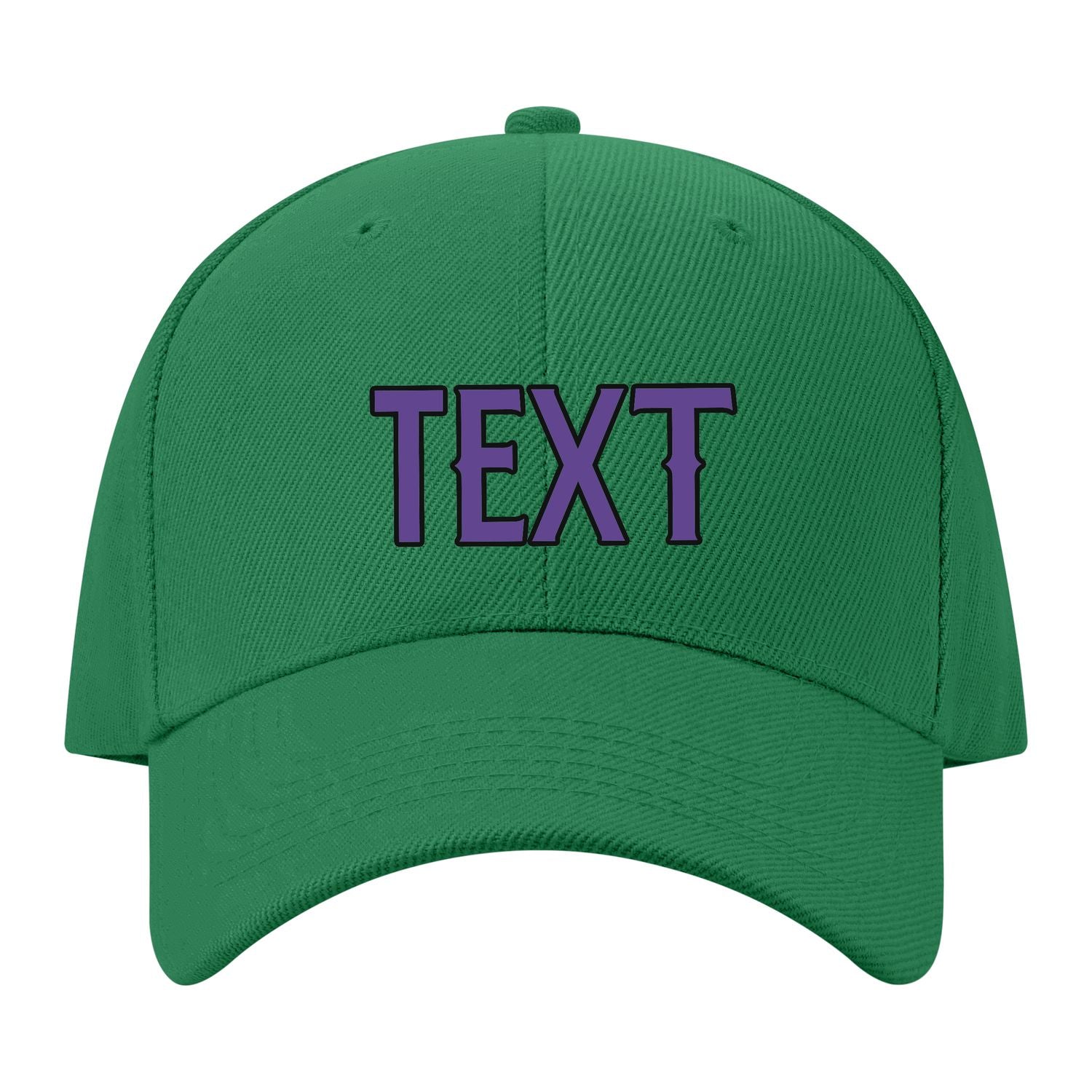 Custom Emerald Green Yellow Hat 29B21723