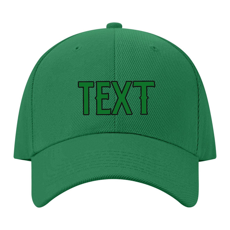 Custom Emerald Green Misty Rose Hat 29B21724