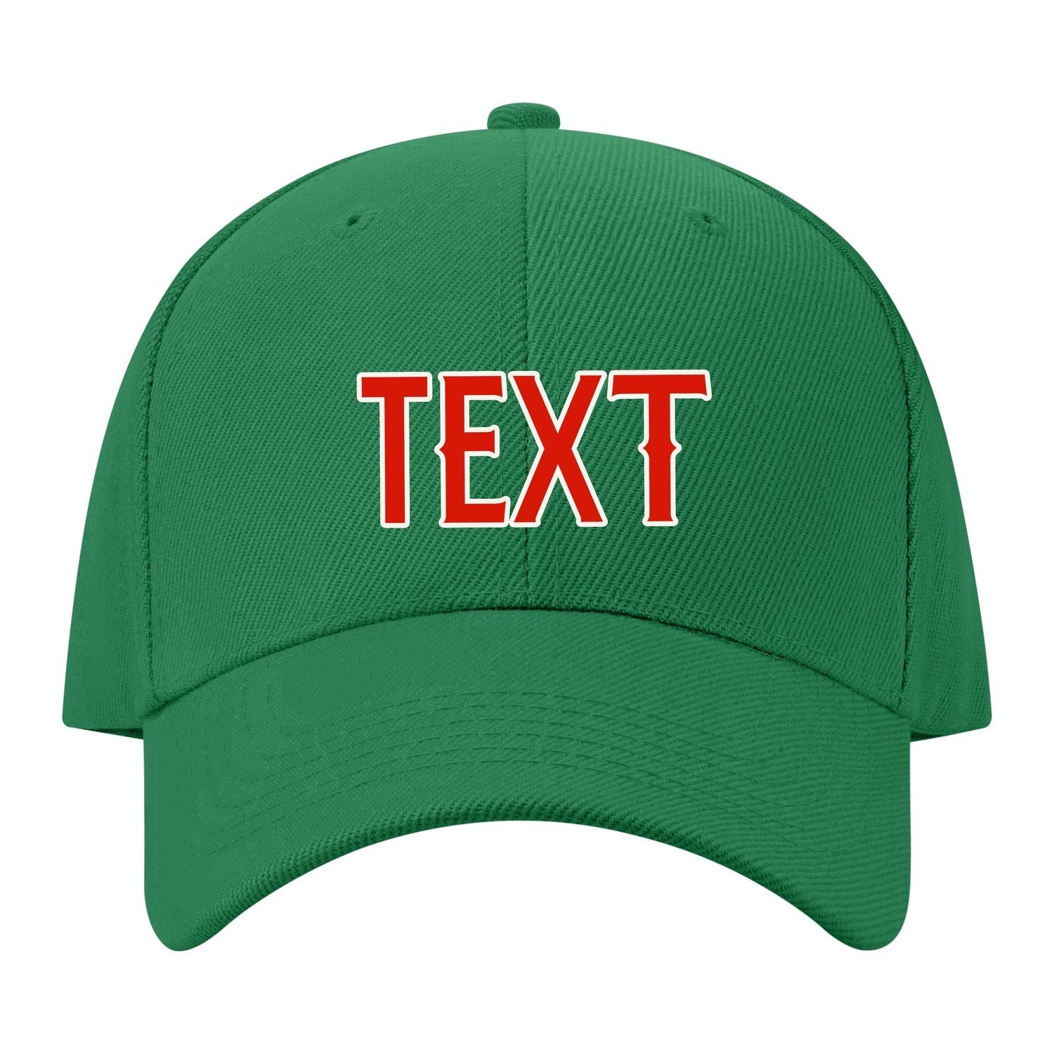 Custom Emerald Green Lavender Gray Hat 29B21812