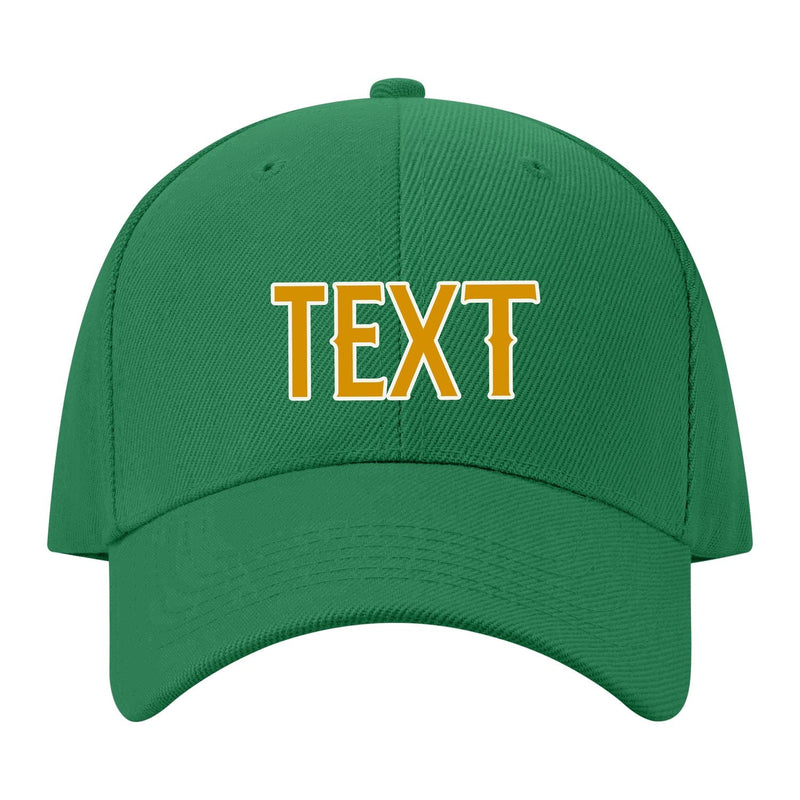 Custom Emerald Green Sky Blue Hat 29B21819