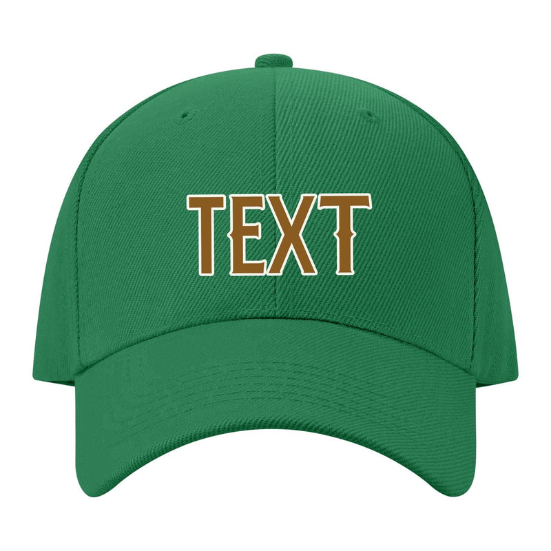Custom Emerald Green Dark Green Hat 29B21822