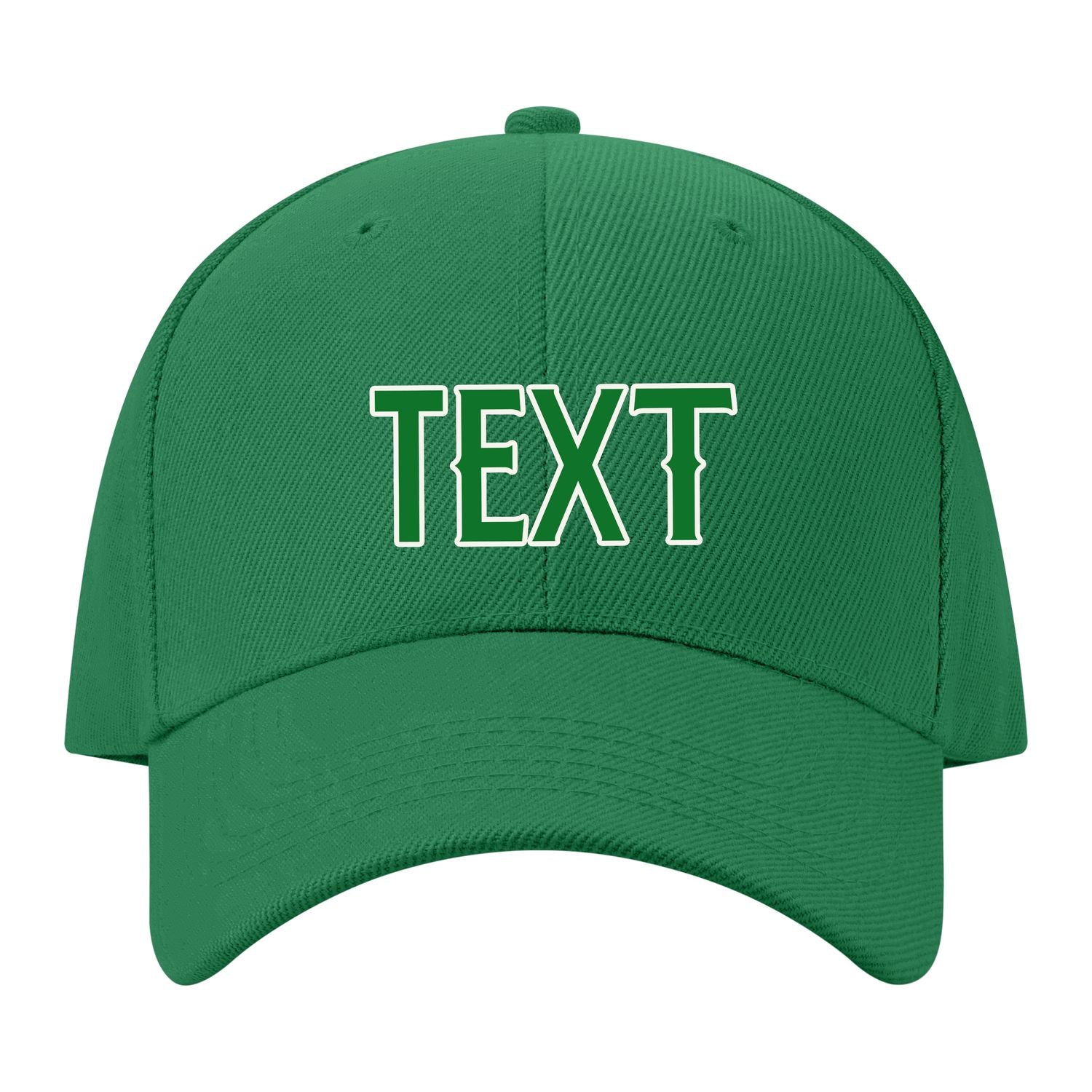 Custom Emerald Green Misty Rose Hat 29B21824