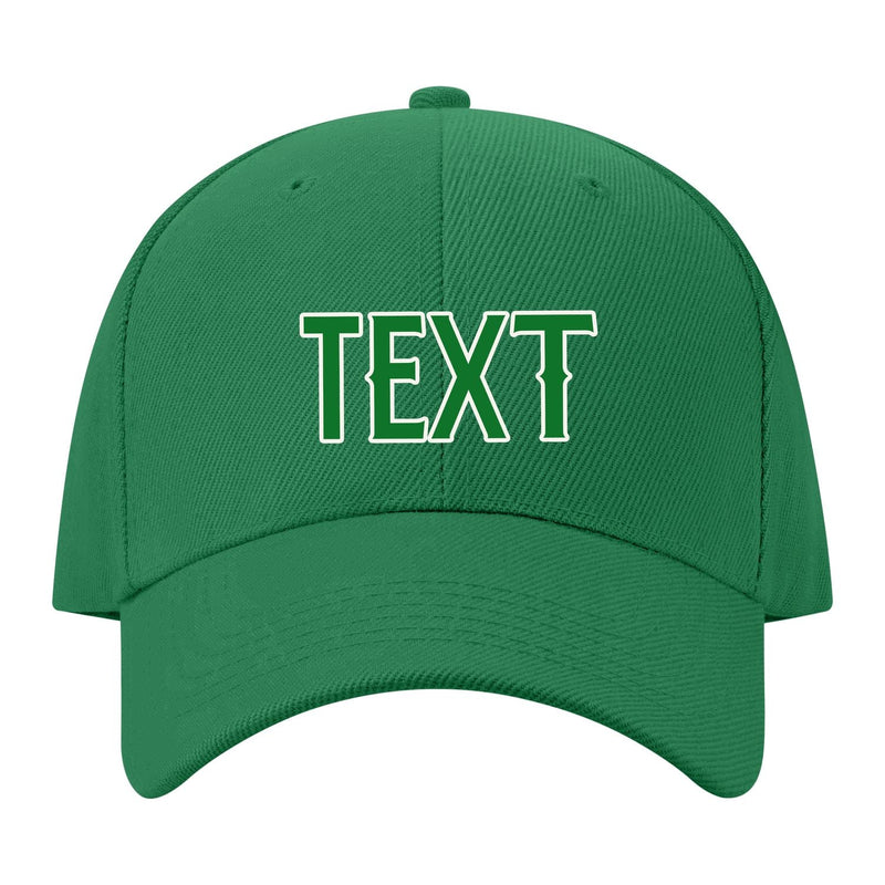 Custom Emerald Green Misty Rose Hat 29B21824