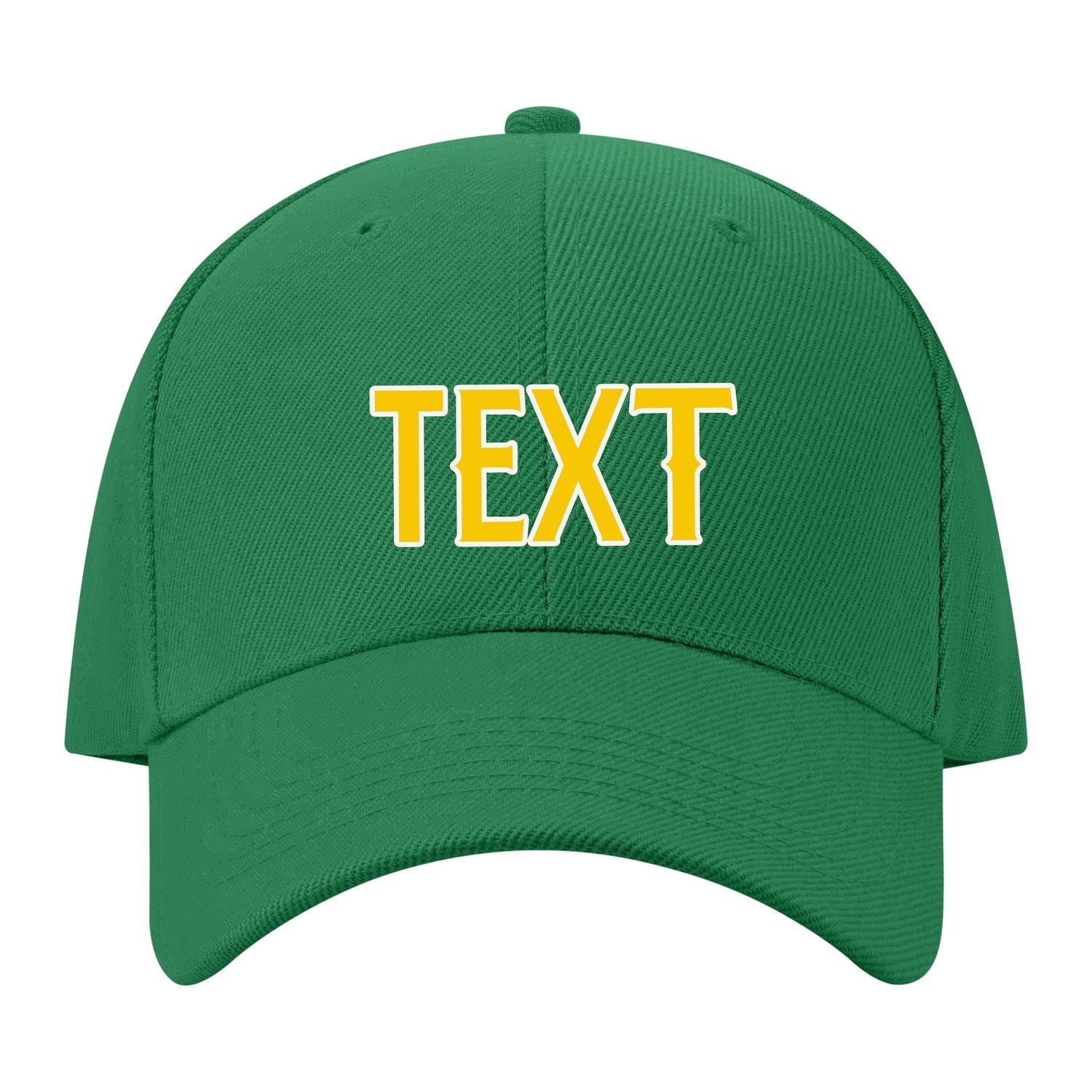 Custom Emerald Green Peach Powder Hat 29B21830