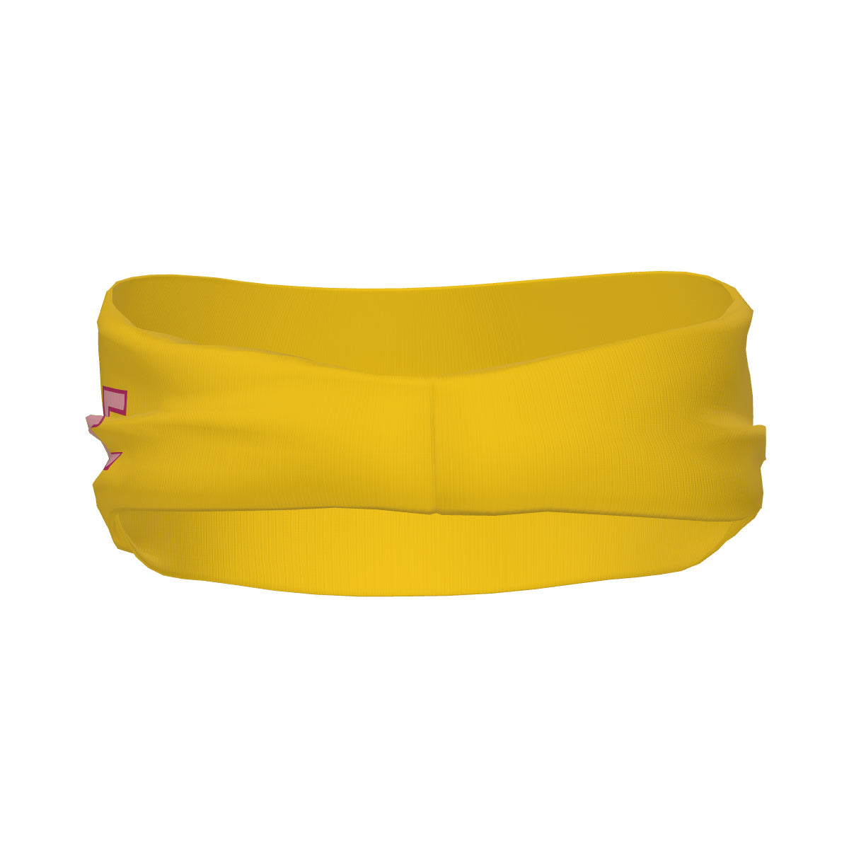 Bandeau de sport personnalisé or rose clair